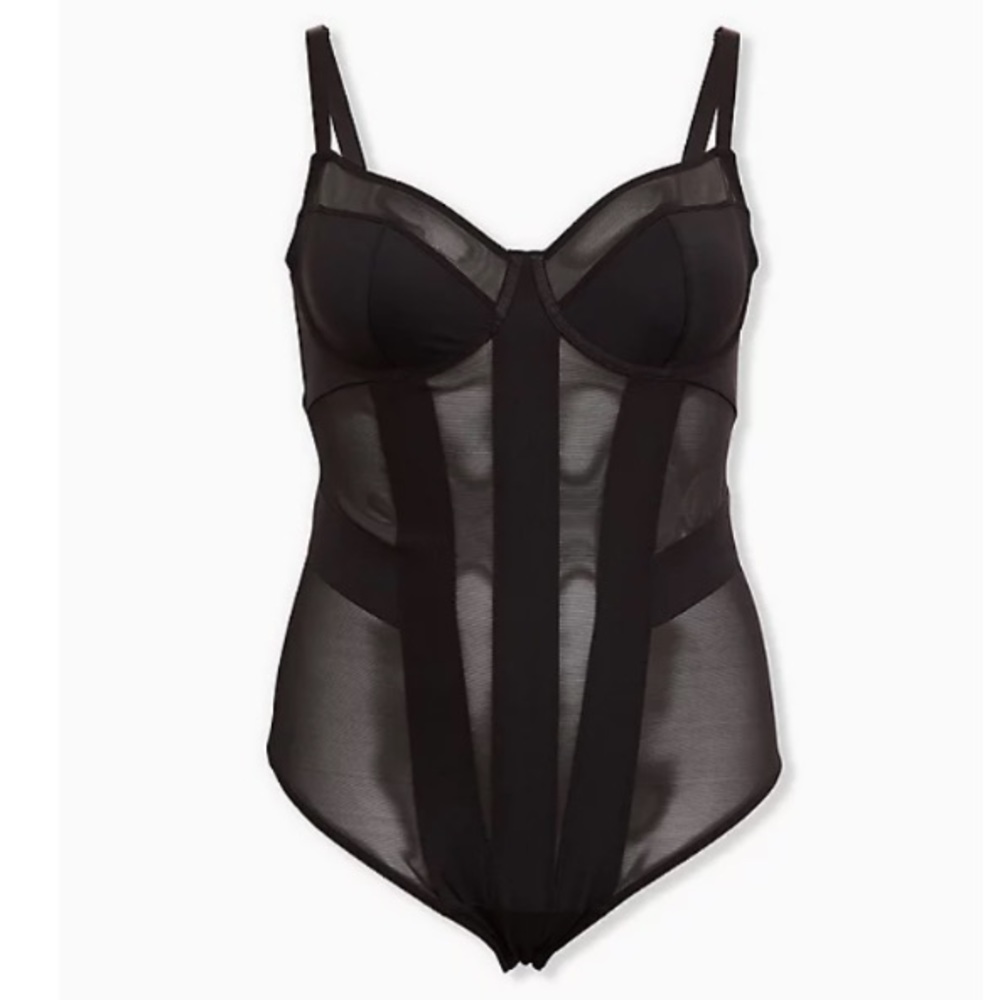 Mesh Bodysuit.  3X (22-24)